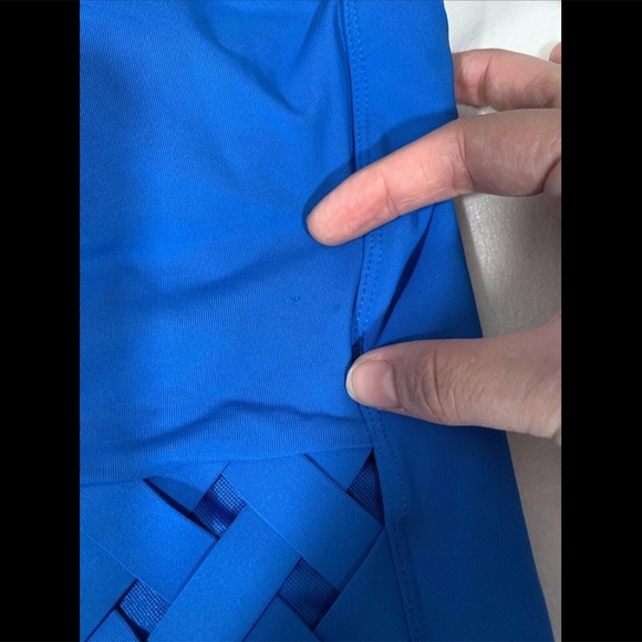 NWD Bleu by Rod Beattie Basket Weave One-Piece 6 - Picture 11 of 12